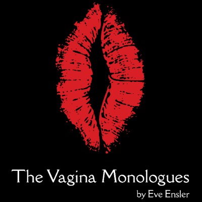 An illustration from the poster for The Vagina Monologues for decorative purposes only.